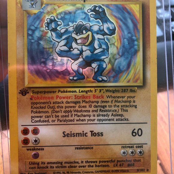Machamp first edition - Stage 2 - Picture 2 of 2